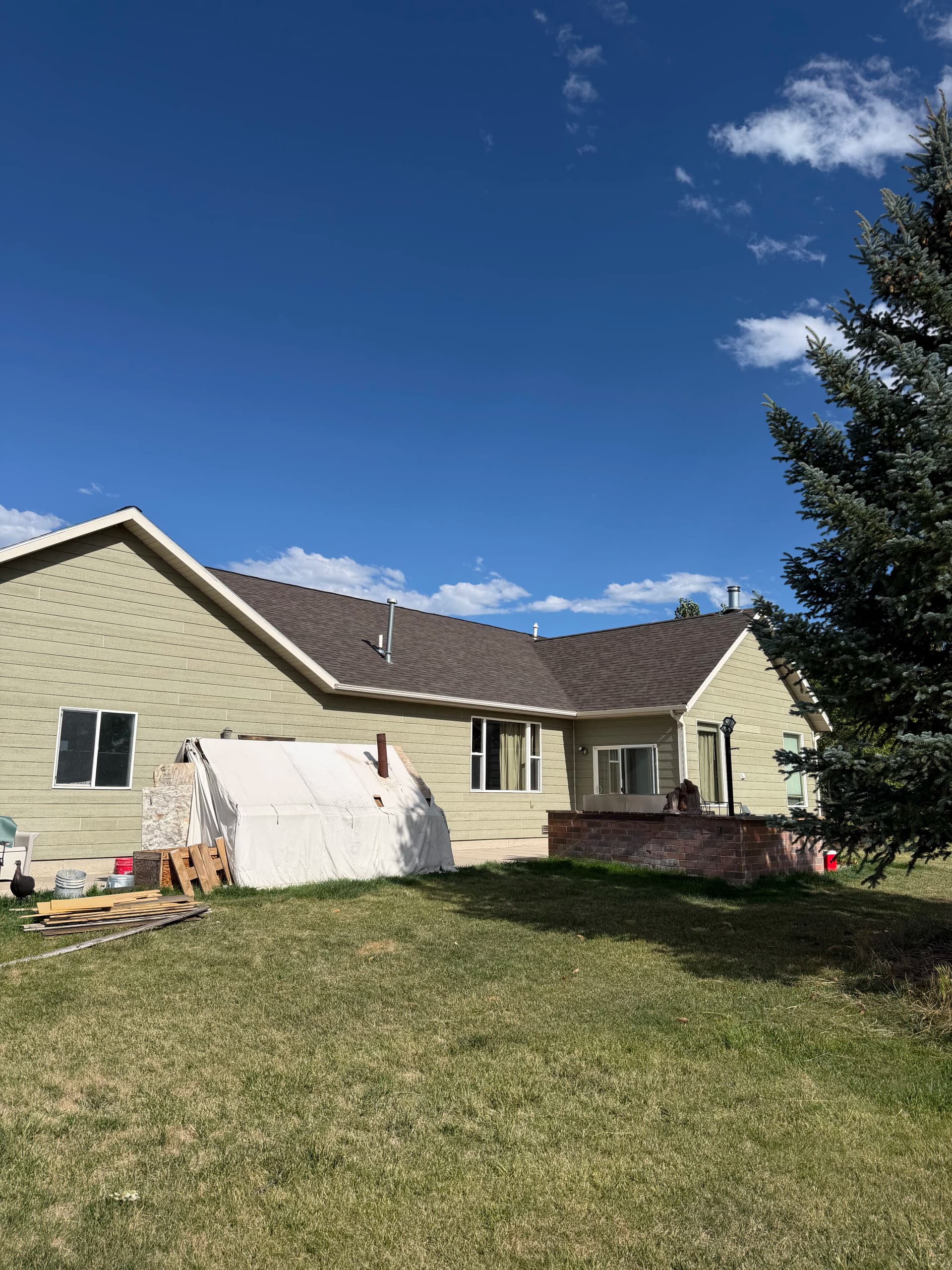 Gallery photos for Storm Damage Roof Replacement with Class 4 Hail-Rated Malarkey Vista Shingles: Image #2
